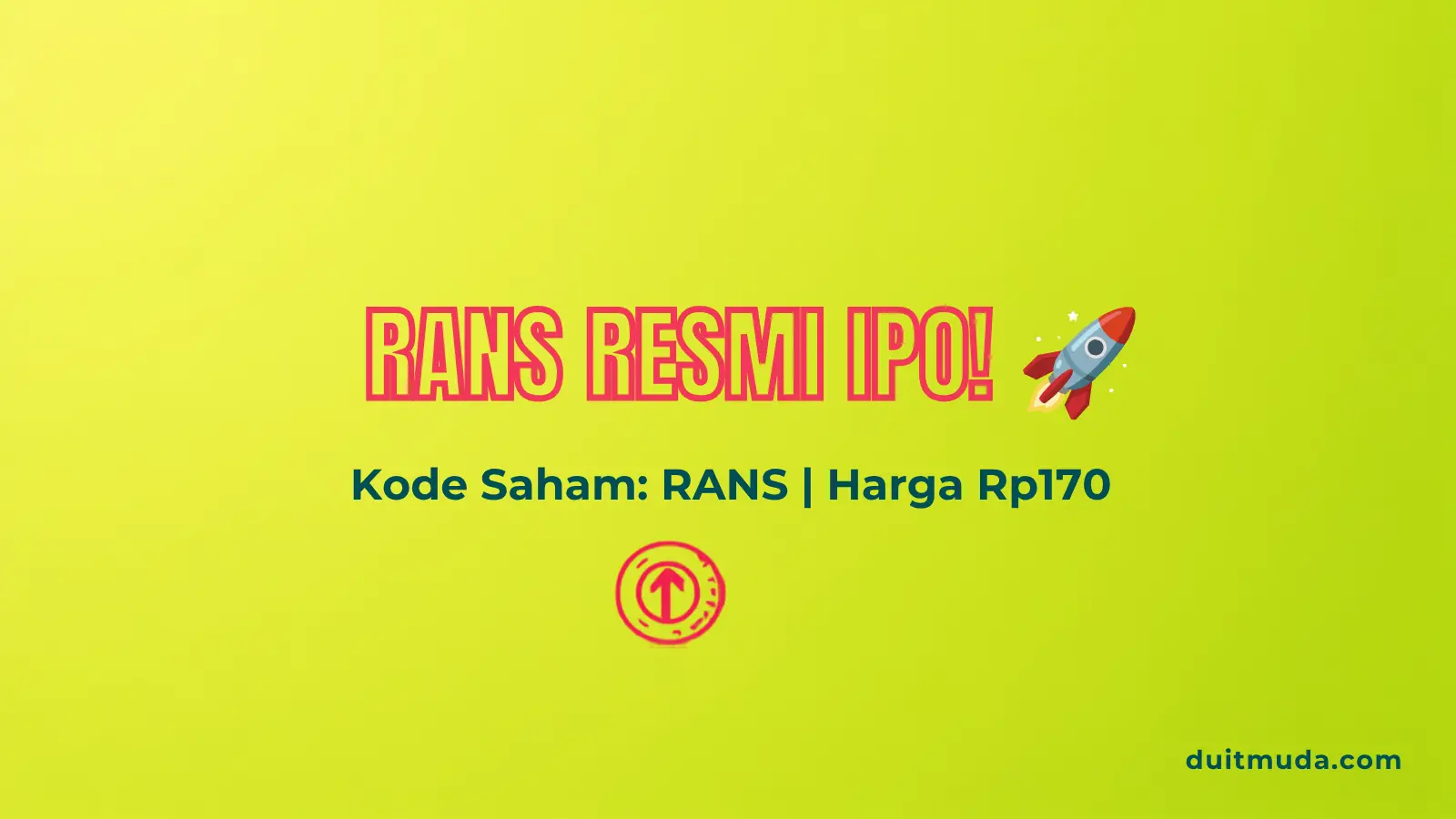 sahamnya gen z RANS